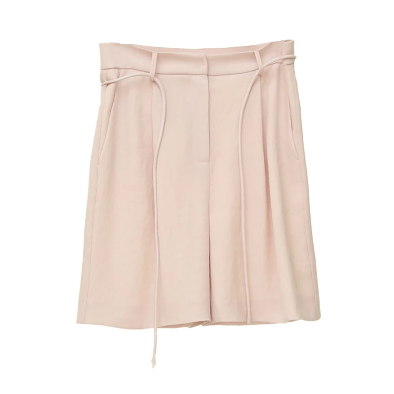 Bouthentique高级感马卡龙色夏季时尚短裤223231P2A02