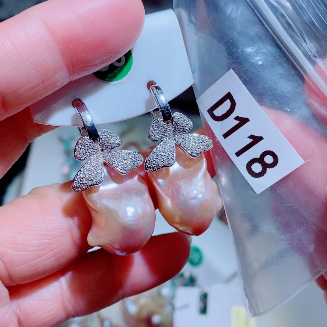 好***秀其他银S925镶嵌淡水珍珠