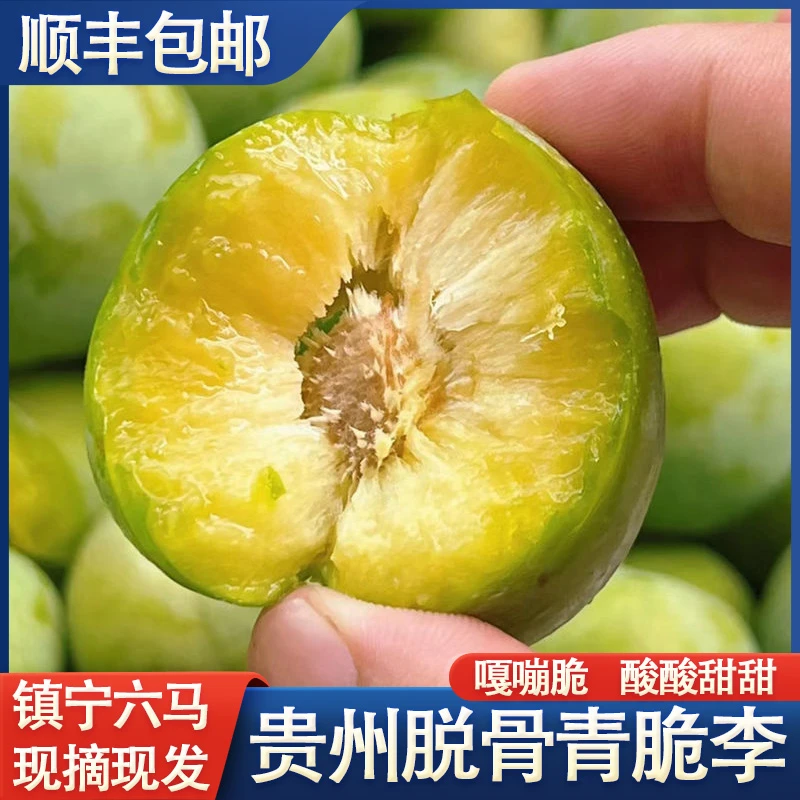 【顺丰包邮】贵州青脆李新鲜现摘酸脆李四月李孕妇水果整箱