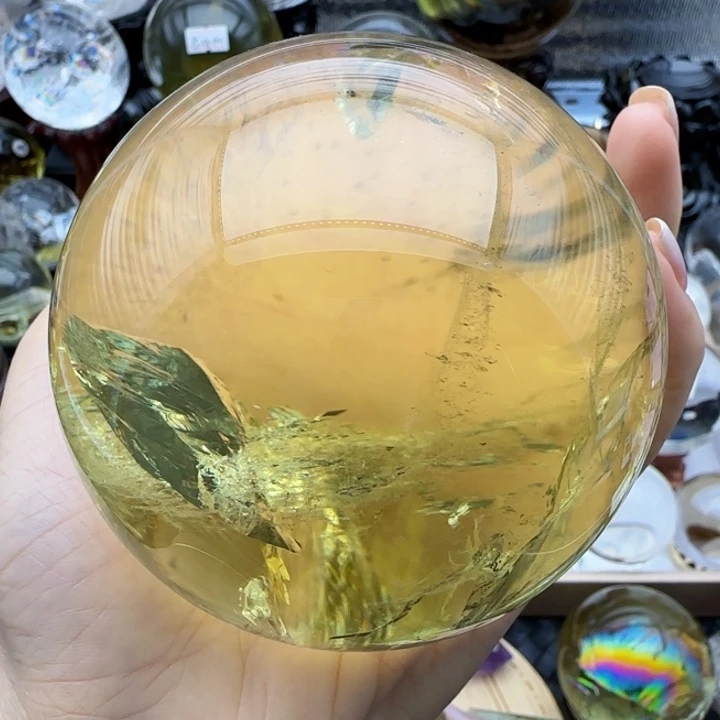 未镶嵌珠宝半成品水晶N39（8.2公分