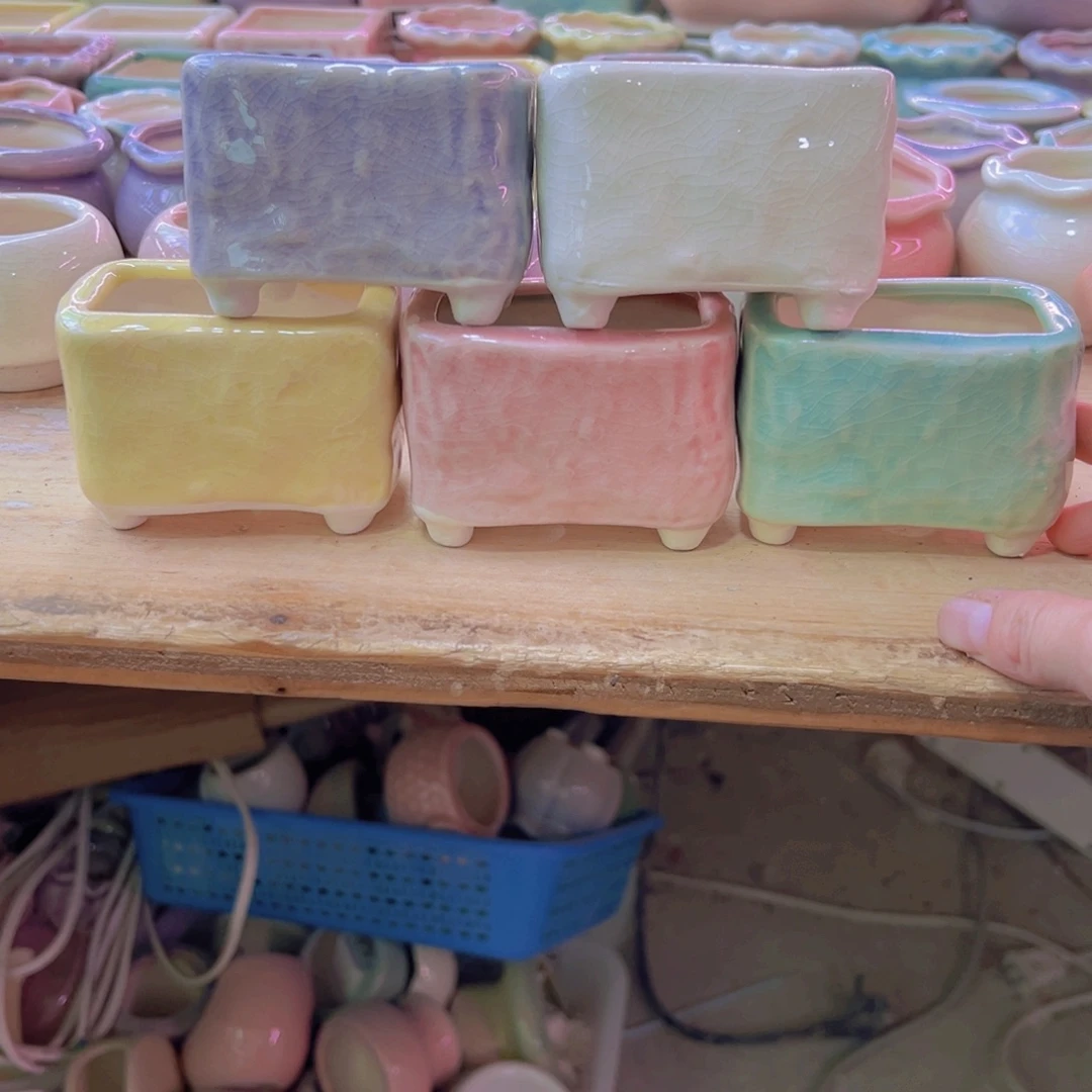 陶瓷花盆当场凑满12包邮