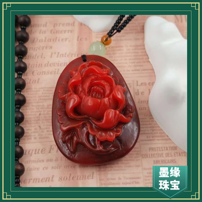 【古典珍藏】雪域长生花G443时尚潮流精品吊坠
