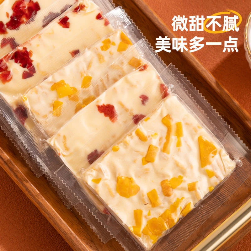 新疆特产大块奶盖营养奶皮子配料干净奶味十足休闲零食