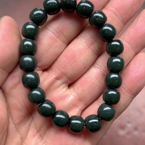 和田玉手串未镶嵌