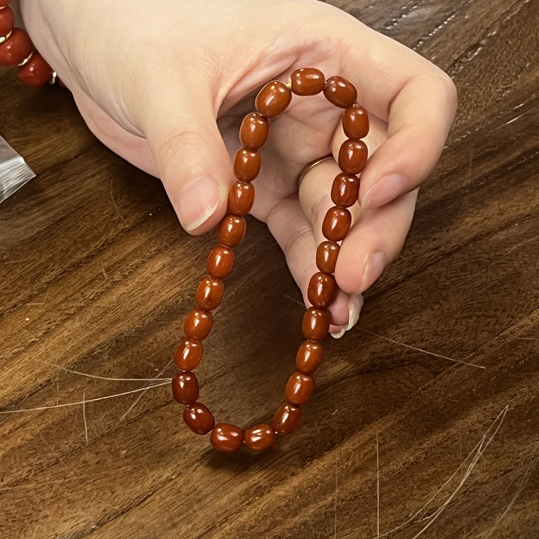 十九世纪回流老蜜蜡手串【古珠精选】AAML2412031001多样性发货