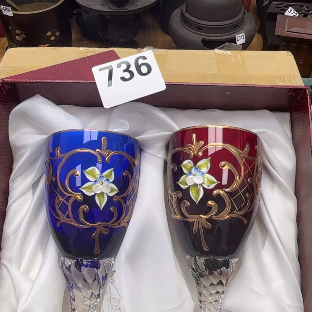 瓷片摆件工艺品摆件666