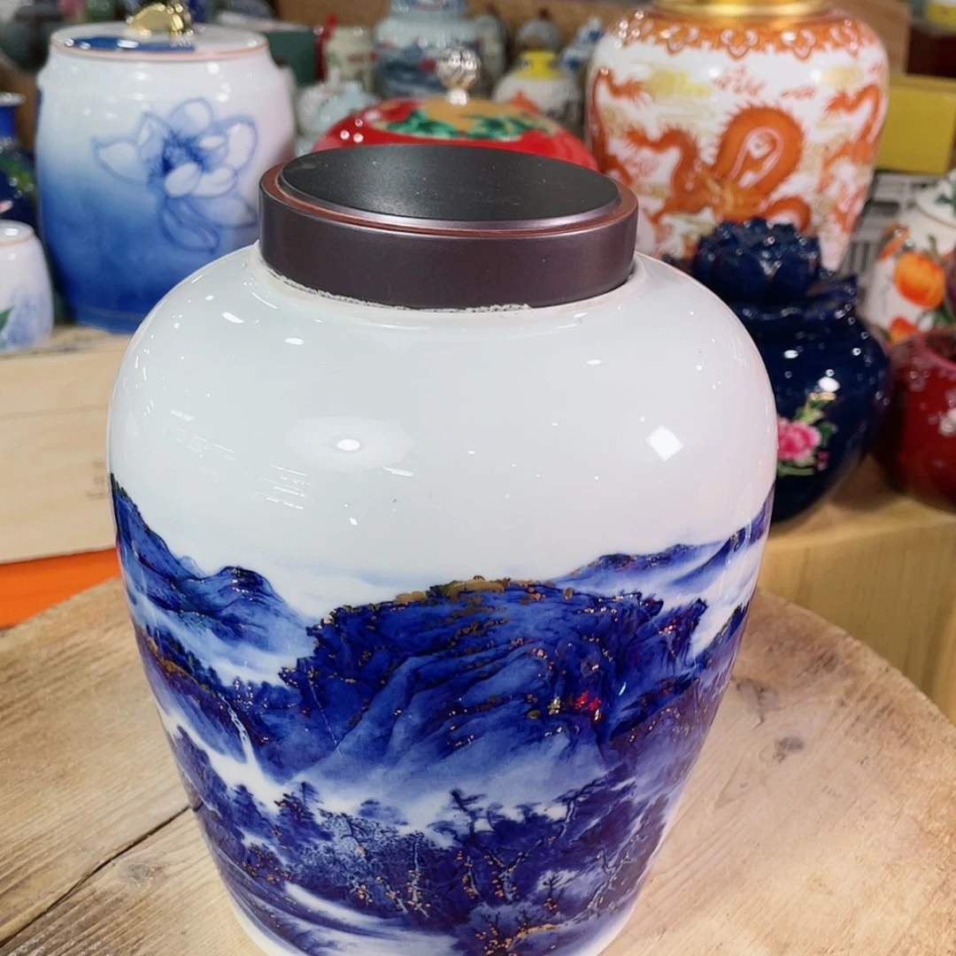 【闪购商品】罐陶瓷茶叶罐密封罐