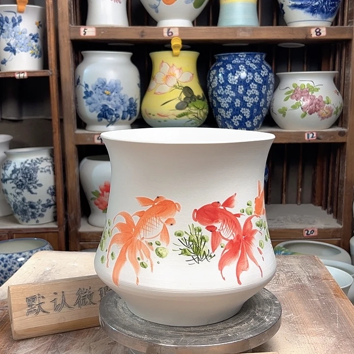陶小蛮腰鲸鱼哑光新款新款陶瓷