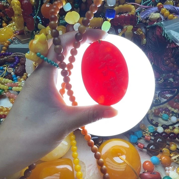 树脂制品831山水牌毛衣链