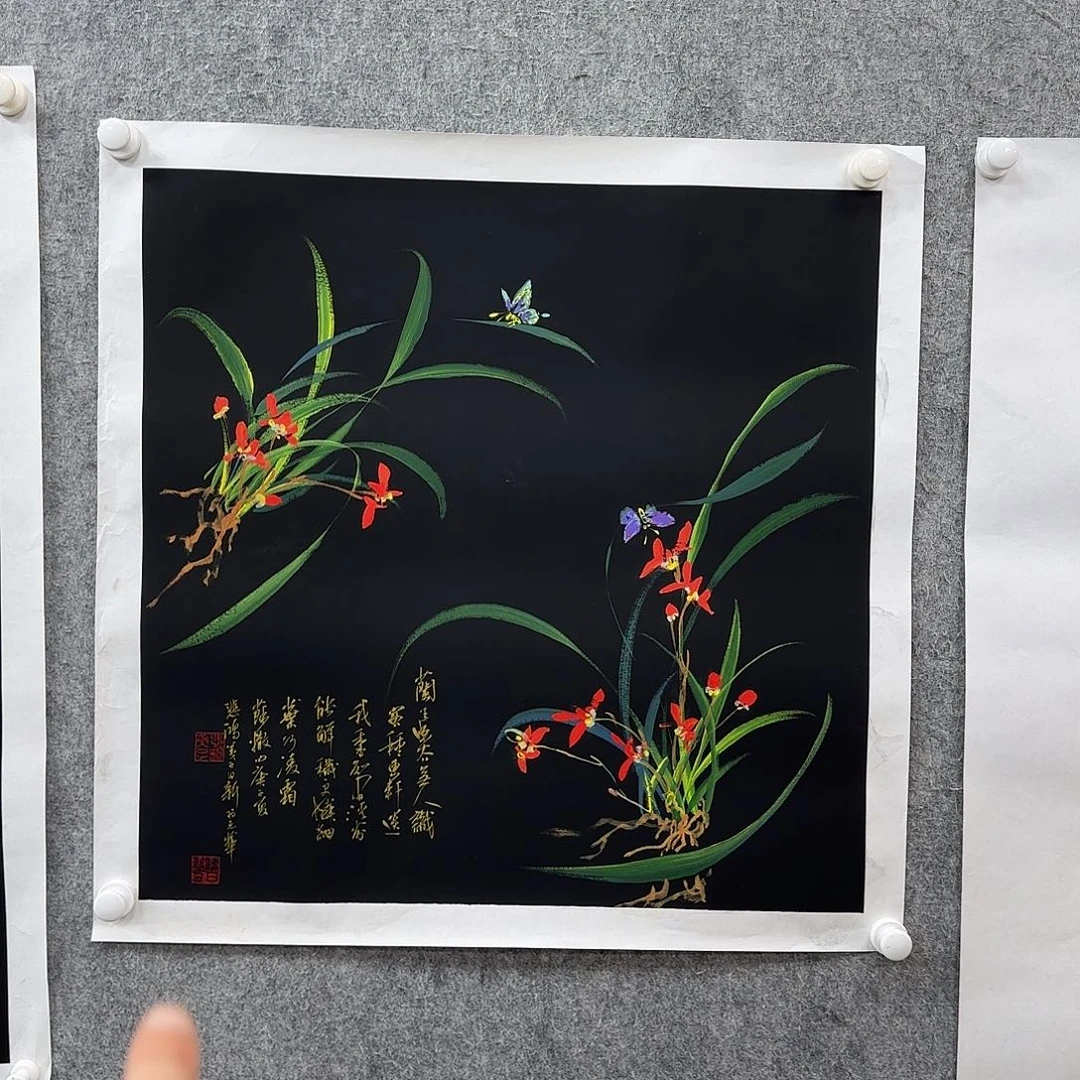 书法书法作品多次参加