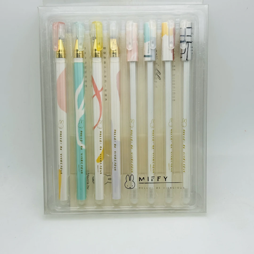 175Y6晨光中性笔米菲我的元气清单黑0.35