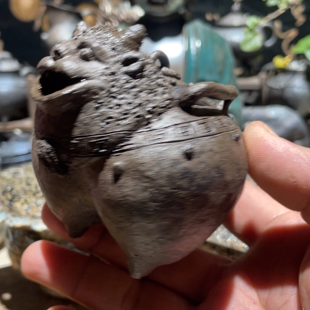 菊***羲精品柴烧大漏特漏