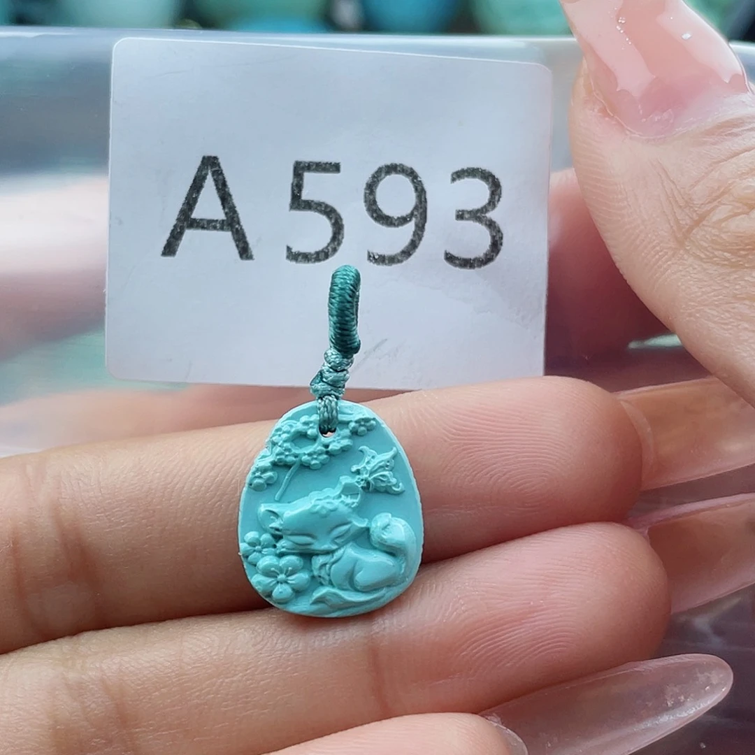 绿松石珠宝奇石未镶嵌小**u