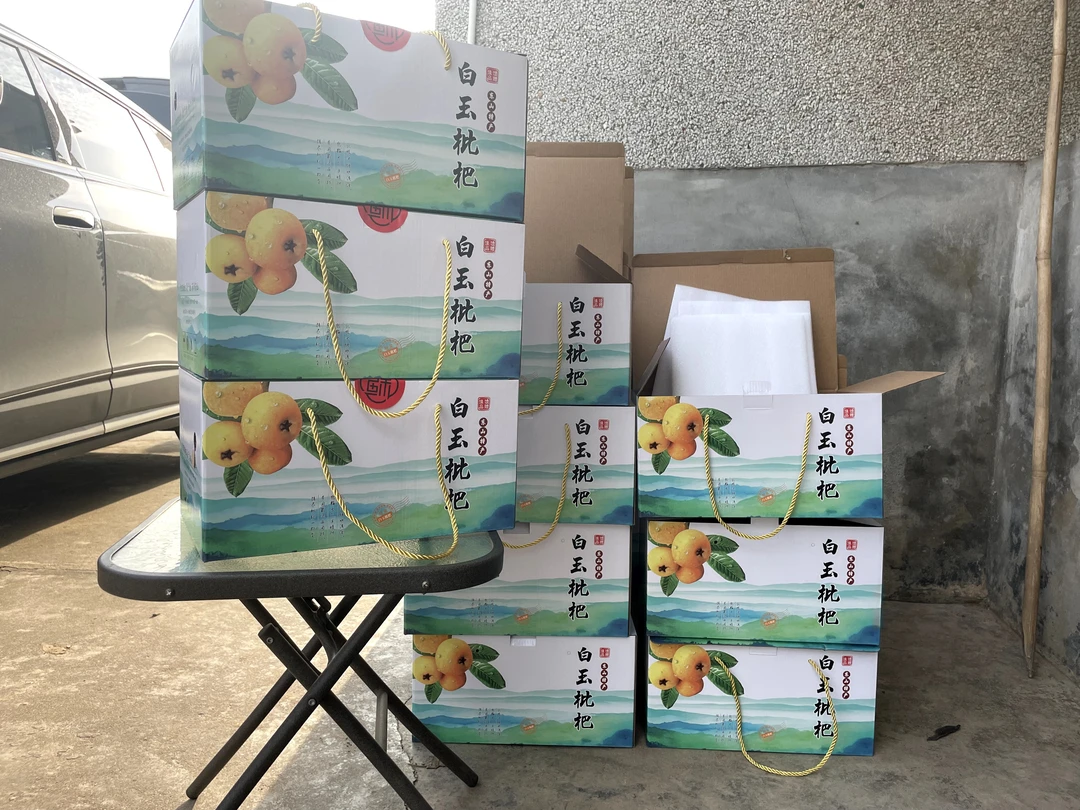 冠玉枇杷新上市,甜8酸2,肉嫩多汁,现摘现发