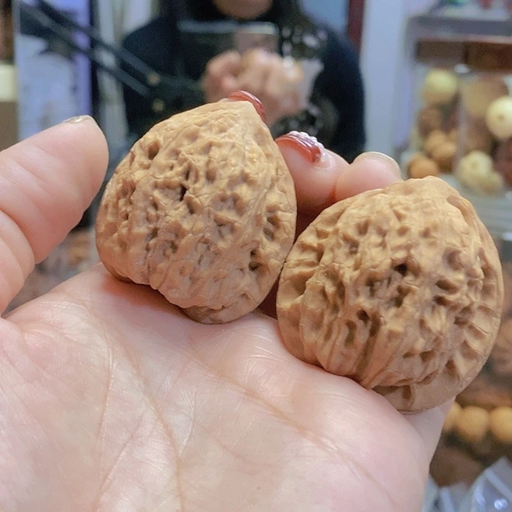 【闪购商品】文玩核桃把件39崔凯公子帽练手