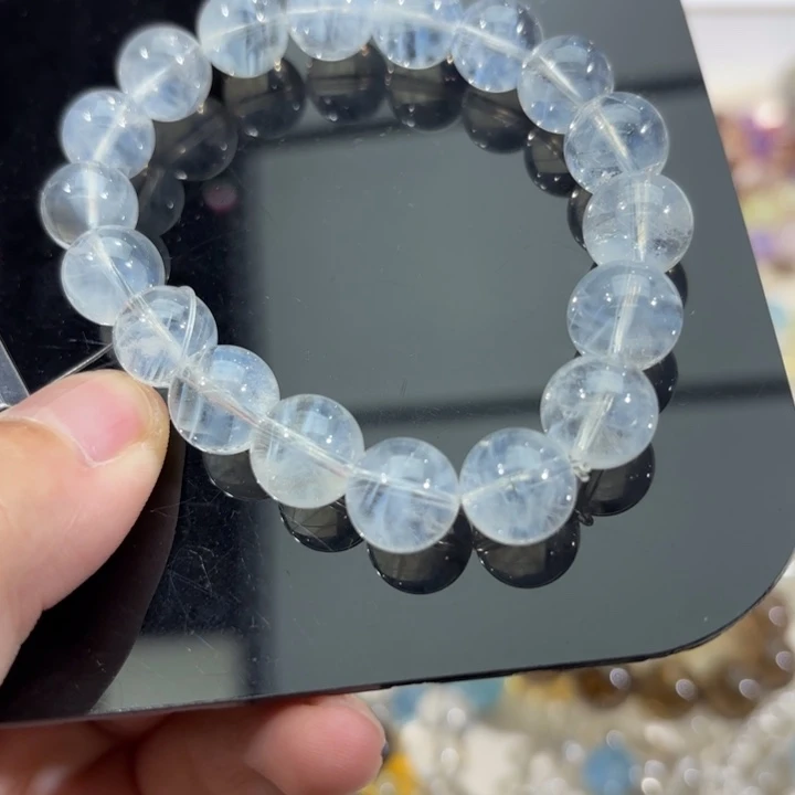 未镶嵌手链水晶蓝针11.4