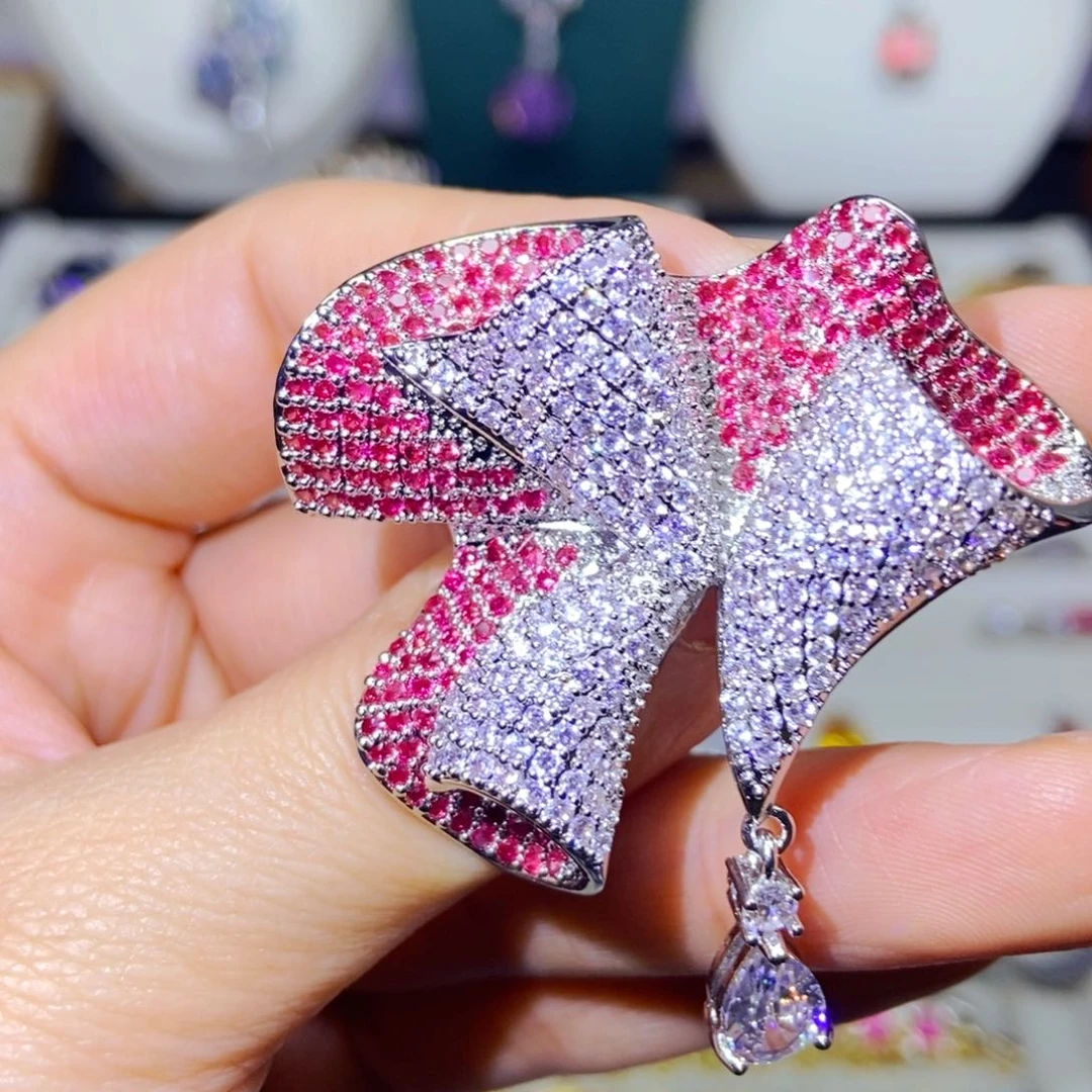 银S925镶嵌戒指烟晶