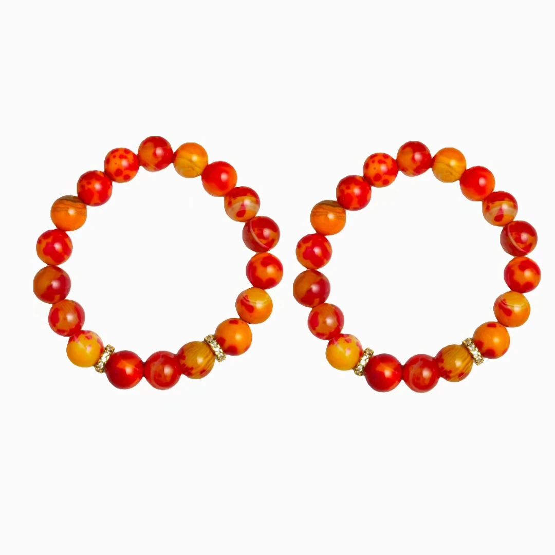 藏H花玛瑙手串赠礼盒(多样性发其一) C35-01