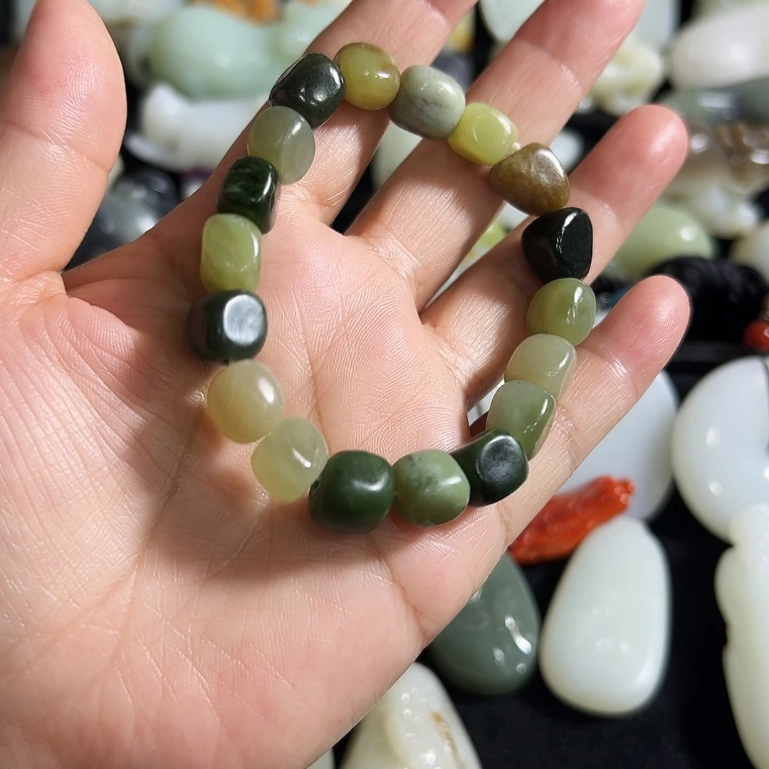 和田玉（糖玉）未镶嵌手链