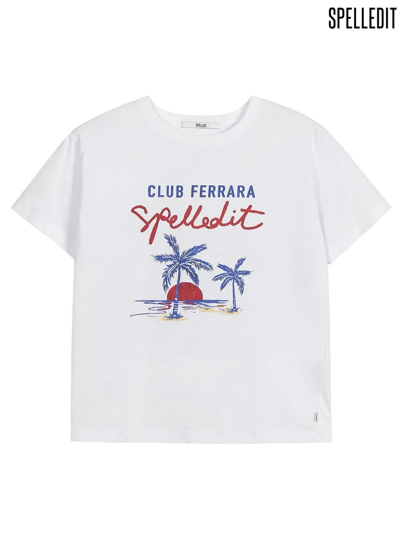 SPELLEDIT假日椰林T恤/NO退换