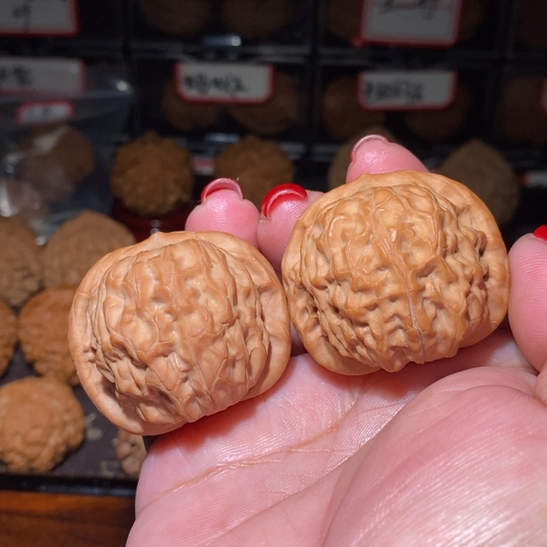 悦***༽把件文玩核桃石门元宝