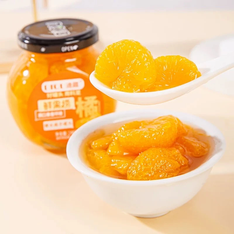 迪趣迪趣精品水果捞水果罐头248g/1罐糖水橘子罐头