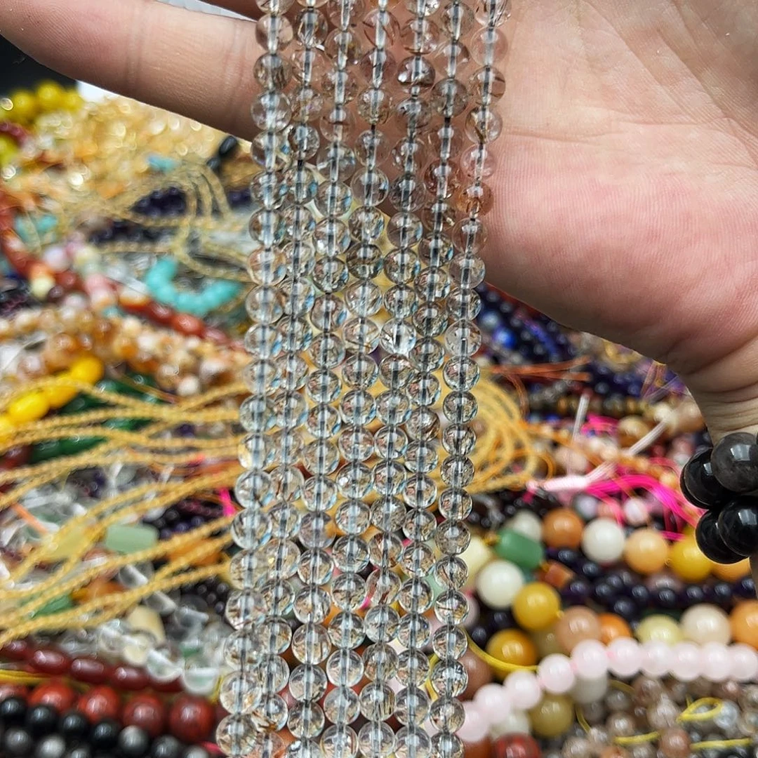 玛瑙/玉髓未镶嵌珠宝半成品k6天然黑金超