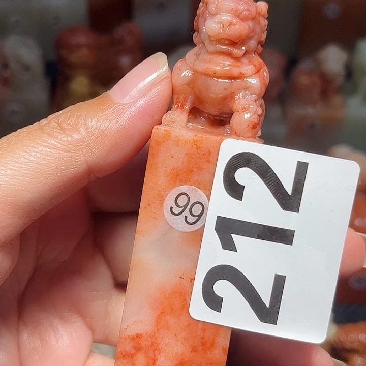 白***鹤老挝石老挝保利石印章