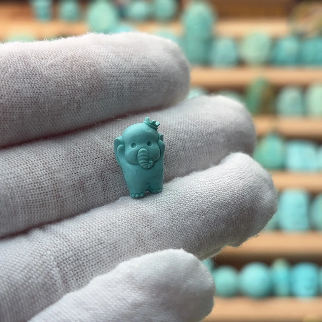 绿松石未镶嵌配饰