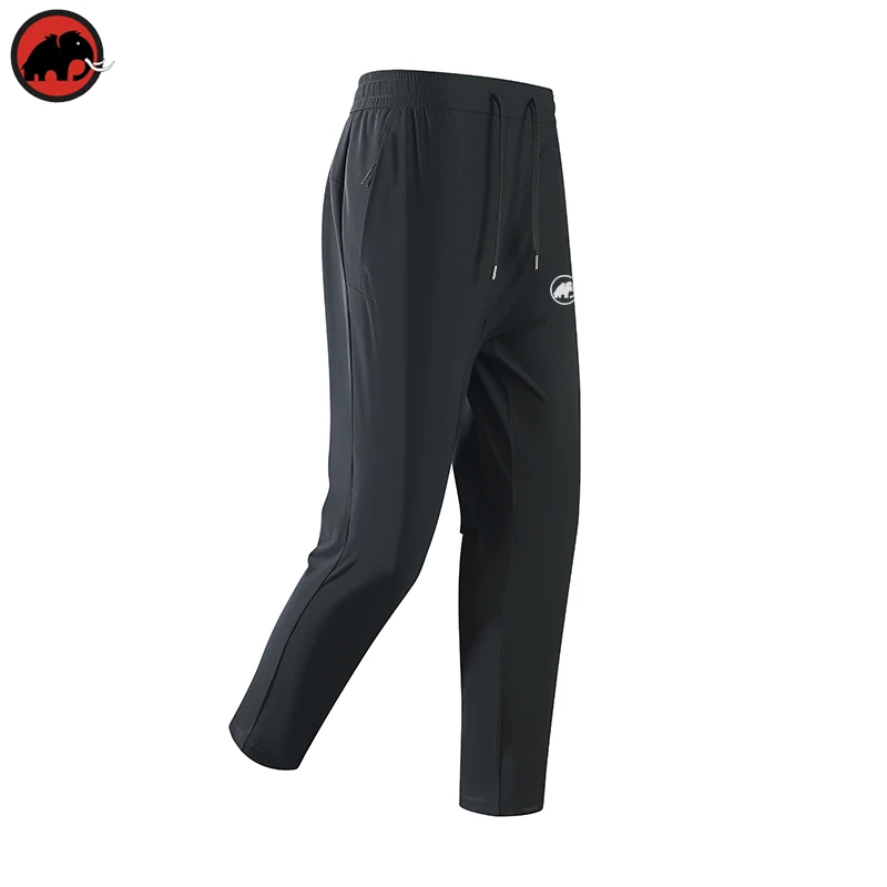 MAMMATU/猛犸男士速干冰丝长裤夏季跑步透气运动裤户外运动长裤男