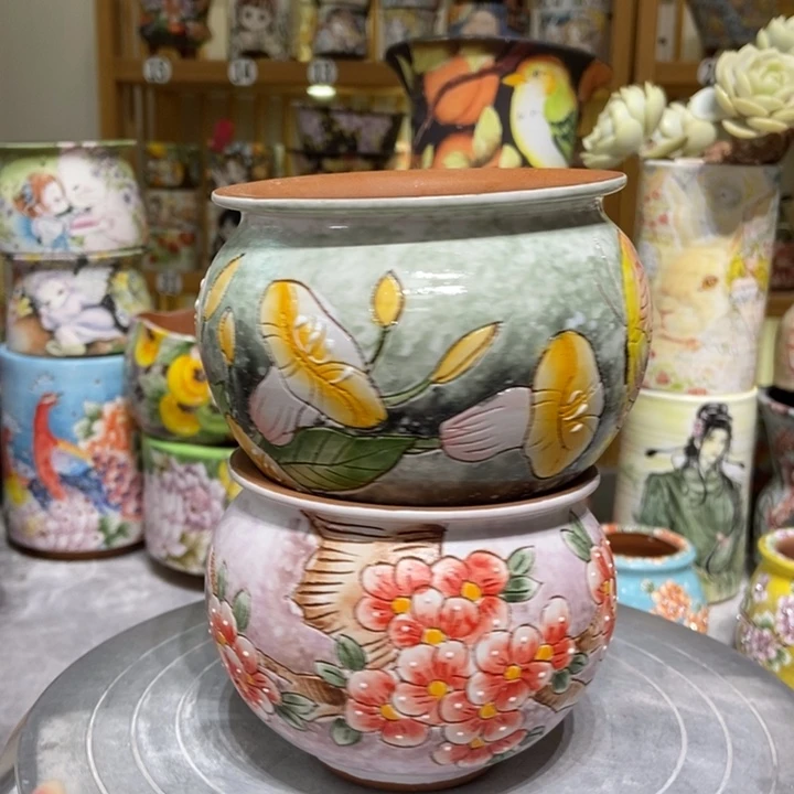 景德镇艺术手绘作品