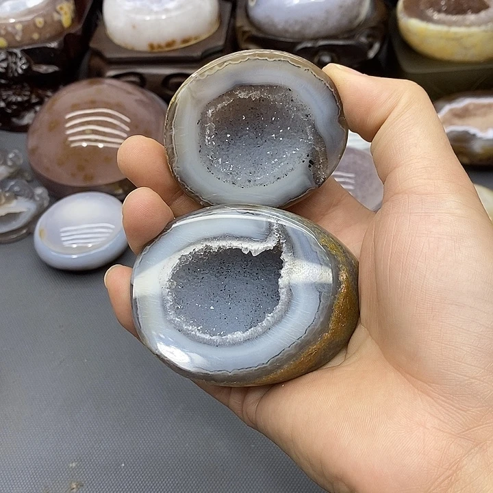 摆件未镶嵌紫晶聚宝盆