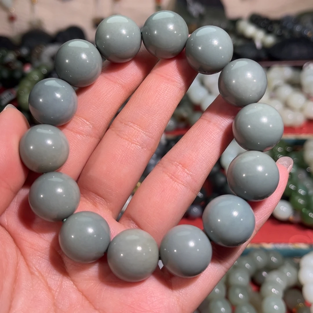 星***斗和田玉未镶嵌手链