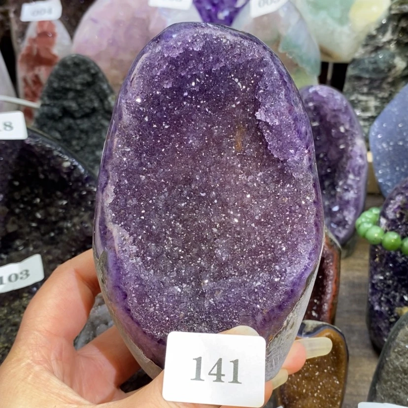 【闪购商品】未镶嵌大型摆件（非配饰）紫晶