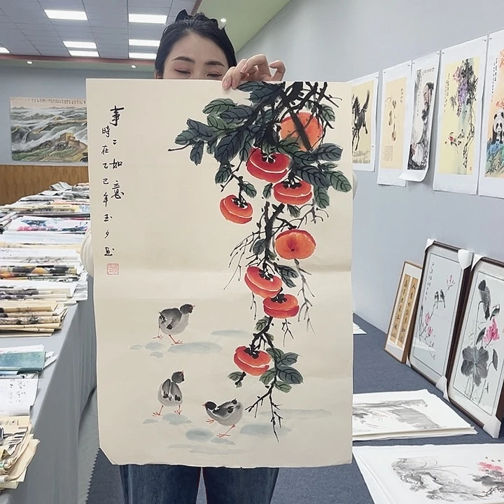 国画国画纯手绘作品