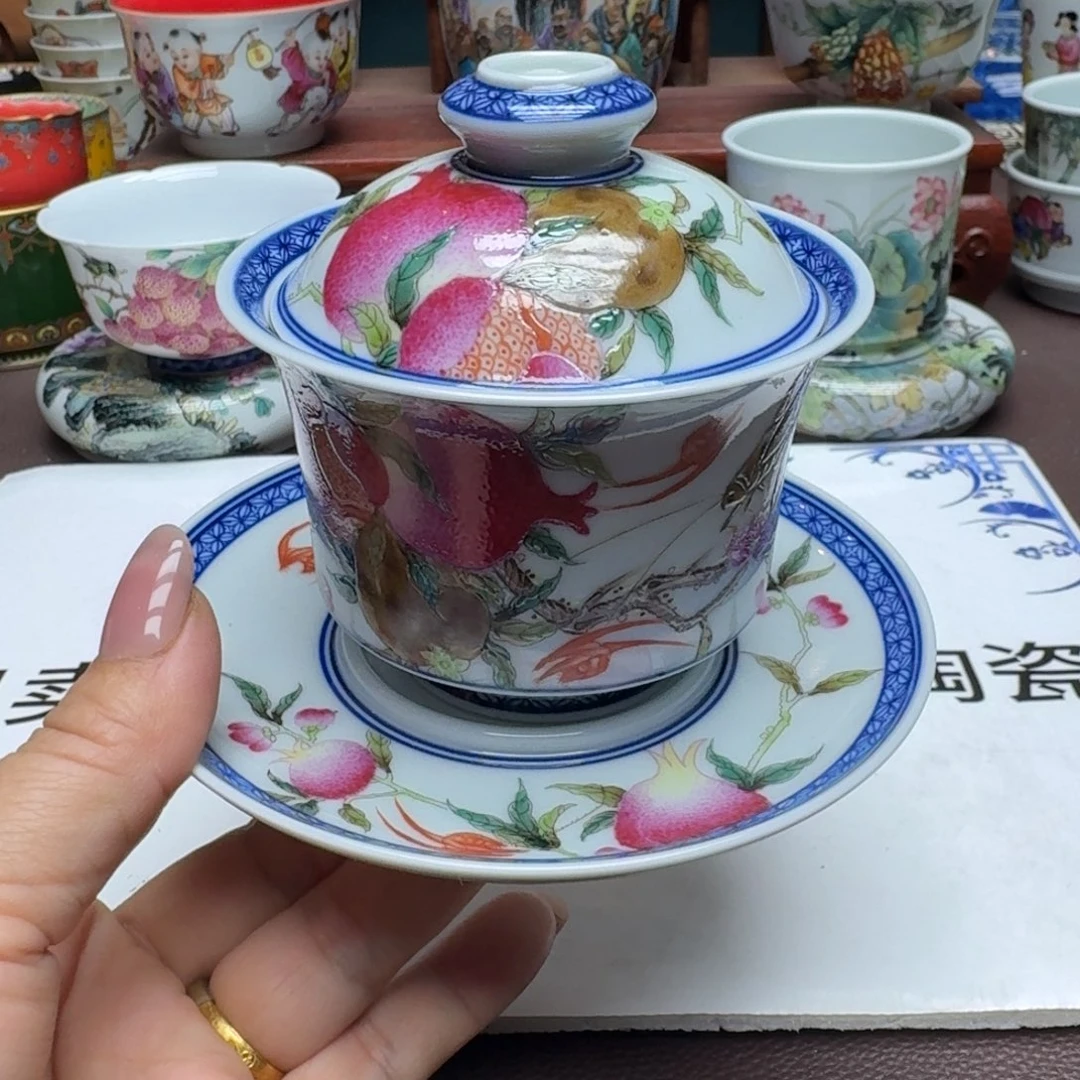 景德镇手工手绘展示