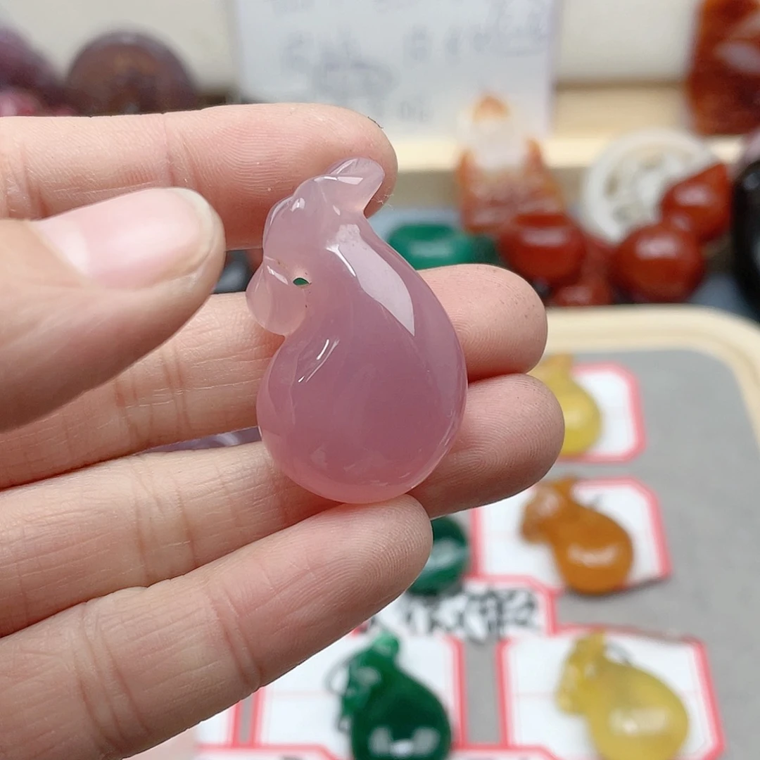 玛瑙/玉髓颈饰合金凤**天