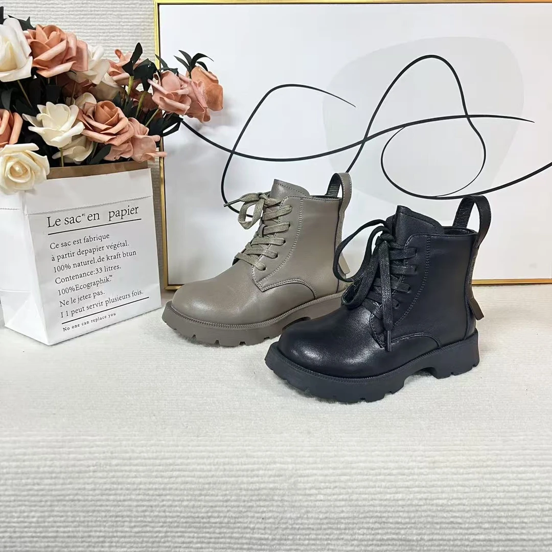 【PAUCILLAR普西拉】5100/Y/冬季上新/靴子/防踢防滑运动学步机能鞋