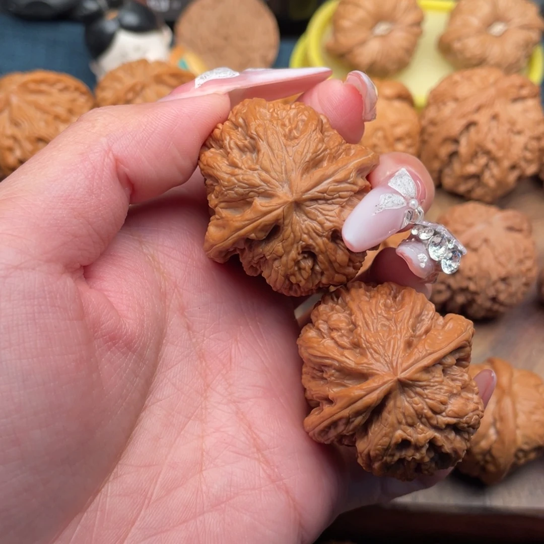 把件文玩核桃全品精配球筋40