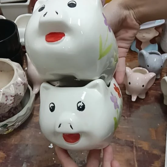 陶瓷花盆凑满12发货