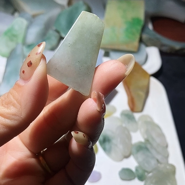 翡翠散珠天然翡翠