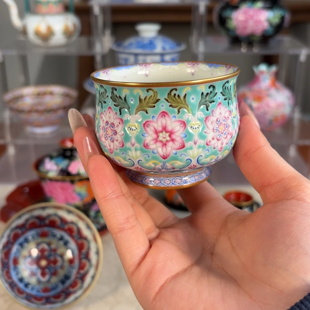 纯手工手绘 高端茶器