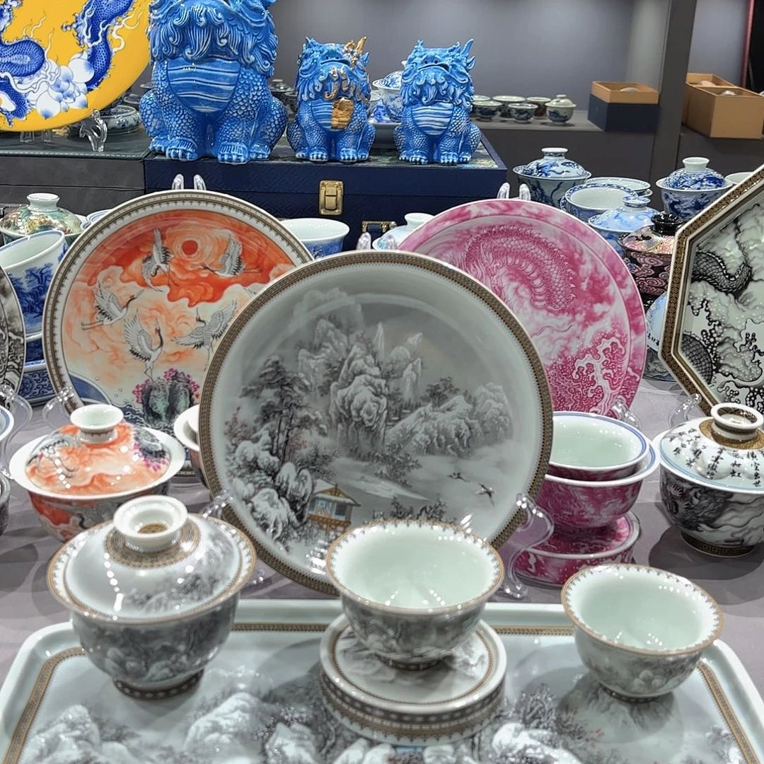 瓷片景德镇瓷器博物陈列中心