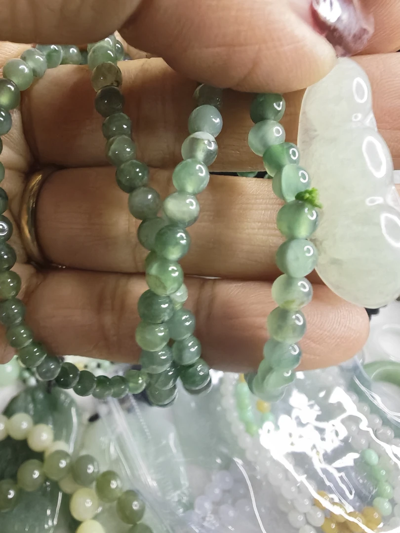 圆珠冰润飘花时尚百搭女士款