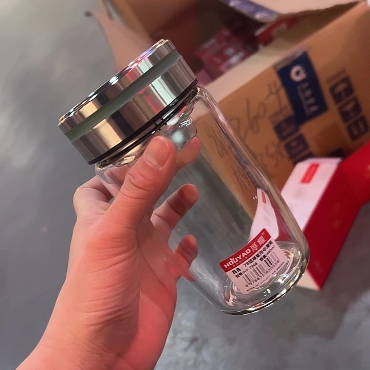 厚耀品牌单层460ml  鹅蛋杯绿