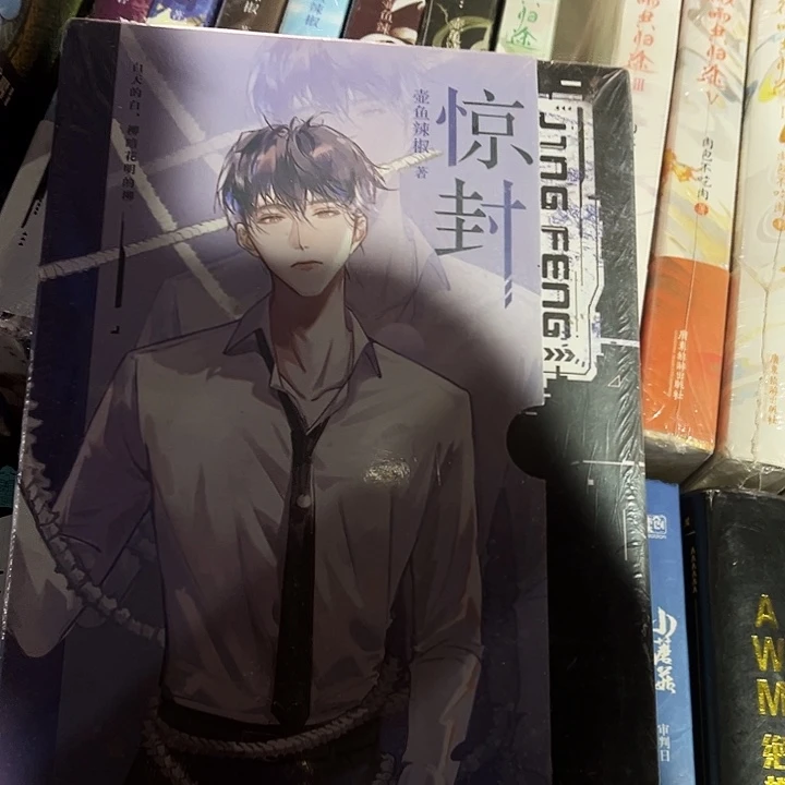 惊封全新全套七本带周边