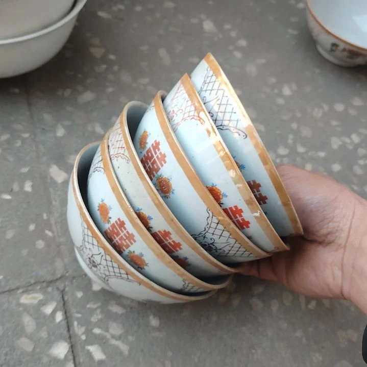 盘陶瓷盘子碗啥都有口径13公分