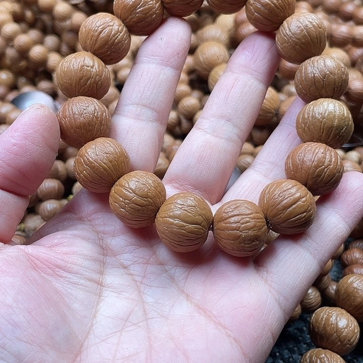 手串猴头核桃1.7同尺聚宝盆