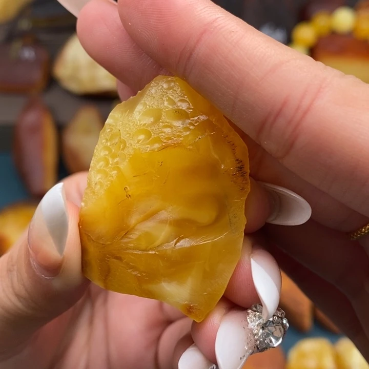 未镶嵌定制琥珀蜜蜡