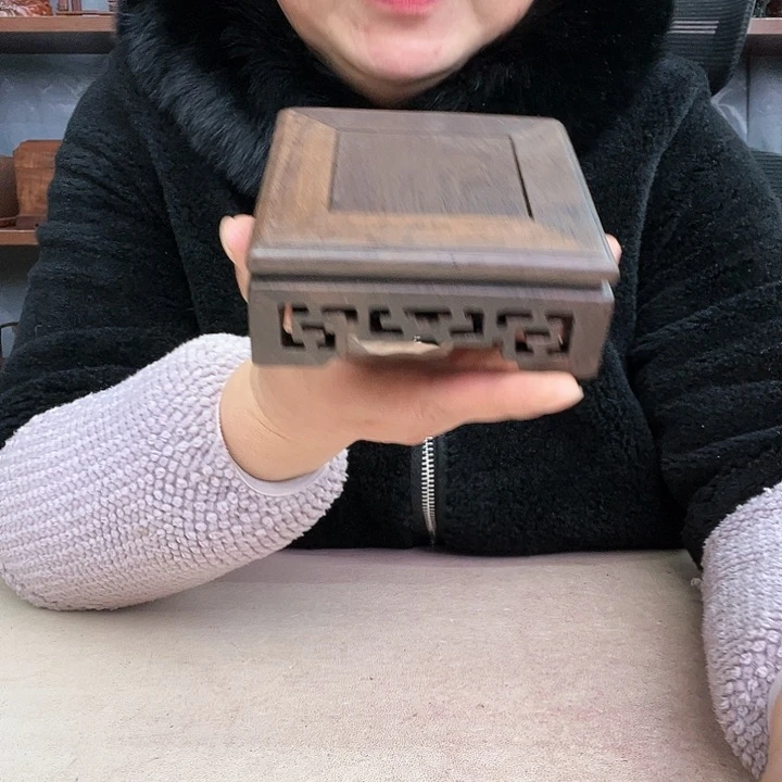 乌木类端景台小李子红木工艺品2936